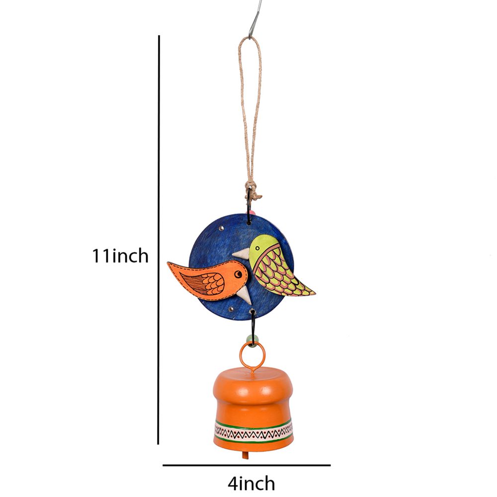 Moorni Windchime Wooden Bird Small (11x4)