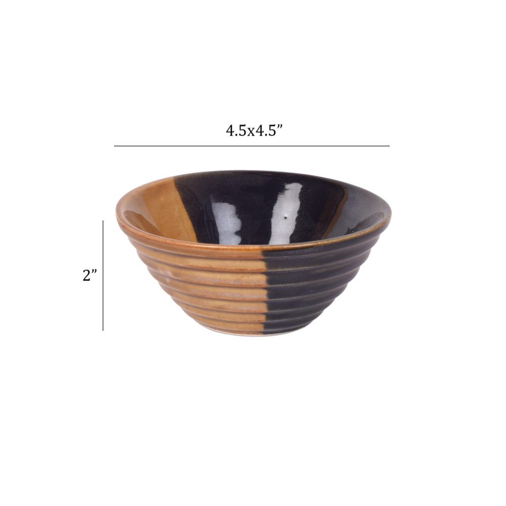 Moorni Ceramic Veg Bowl set of 6