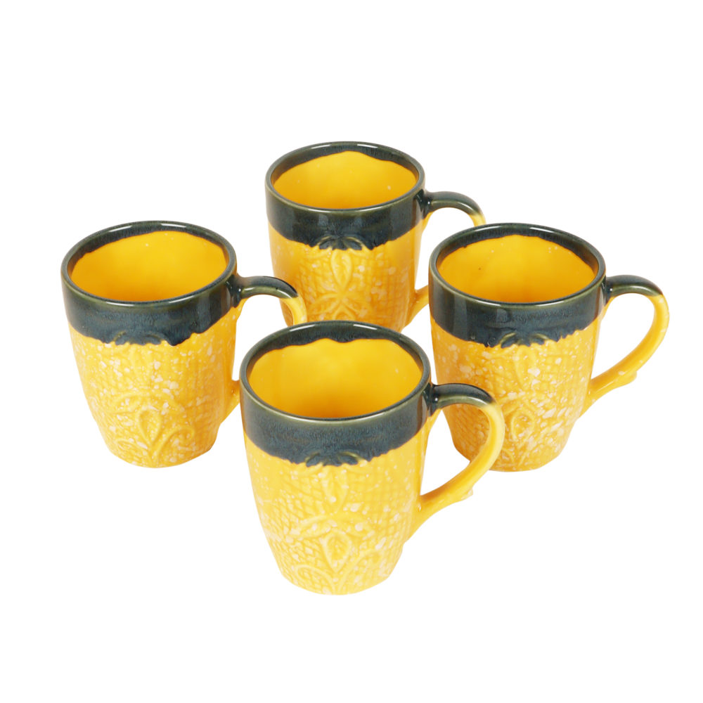 Moorni Bumblebee Tea Cups Set of 4