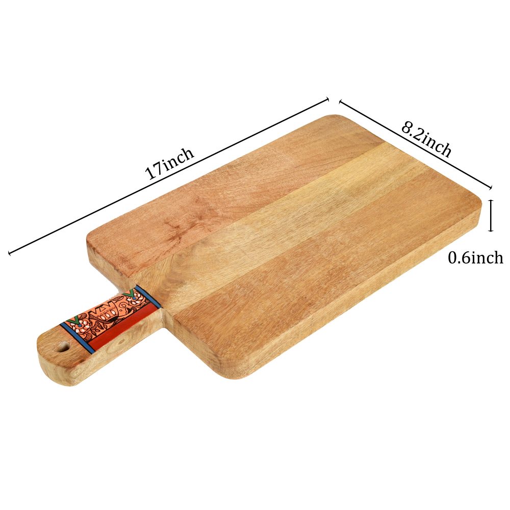 Moorni Handicraft Chopping Board (17x8x0.6)