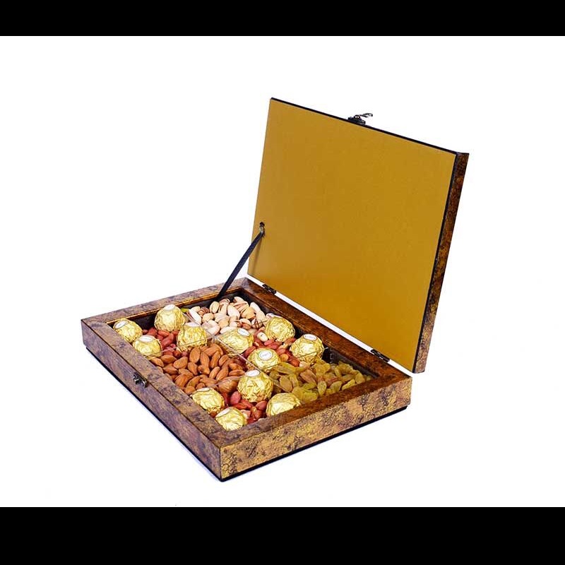 Dry fruit Box With Four Partation