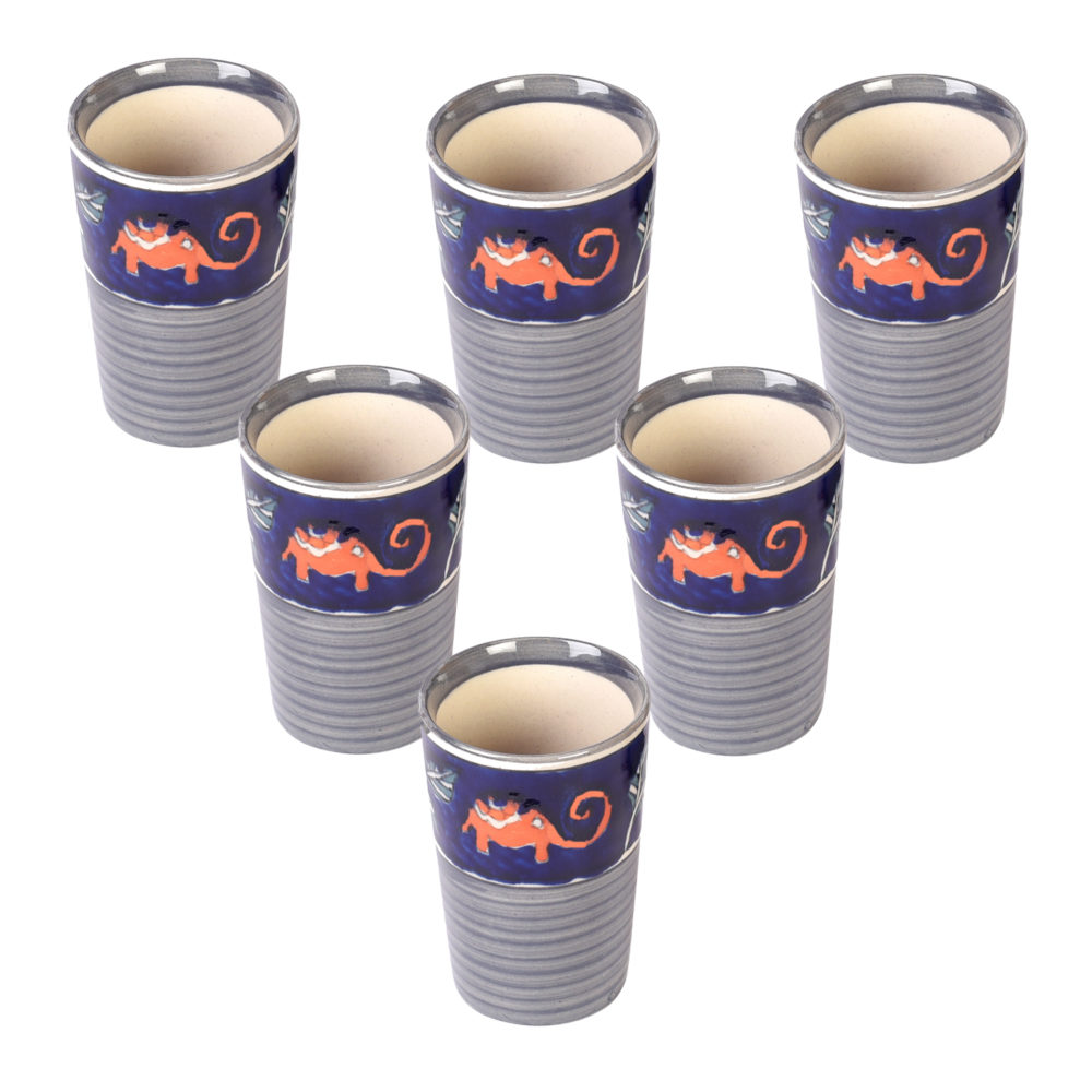 Moorni Morning Tuskers Drinking Glasses S06