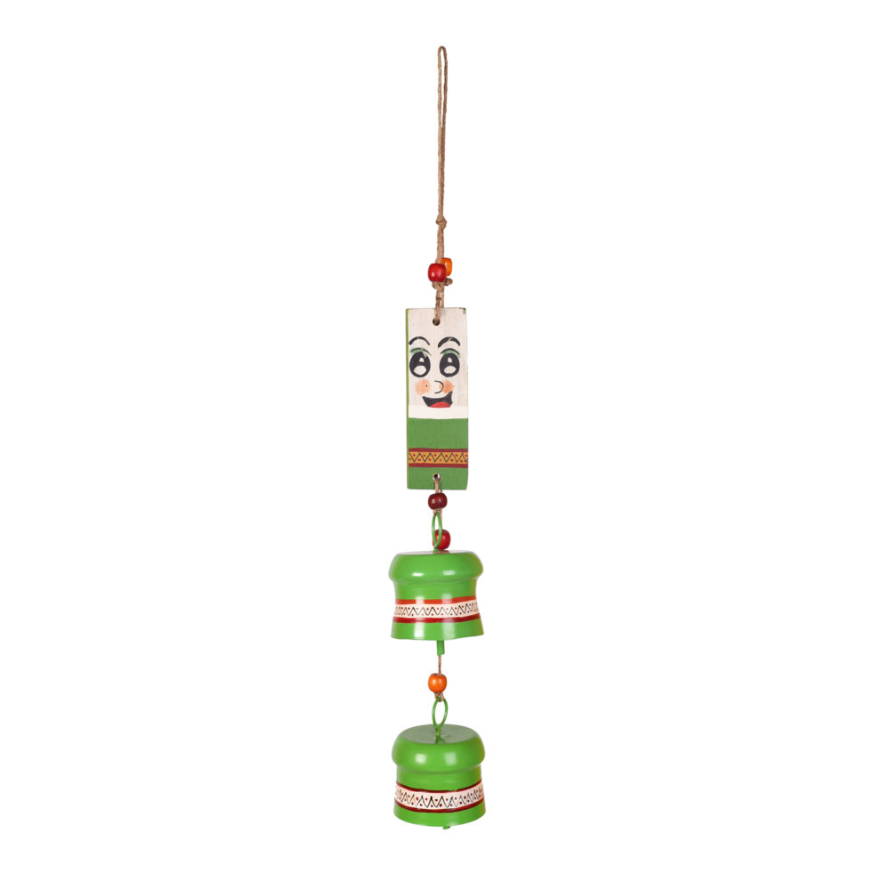 Moorni Green Gardener Wind Chime (19x2)