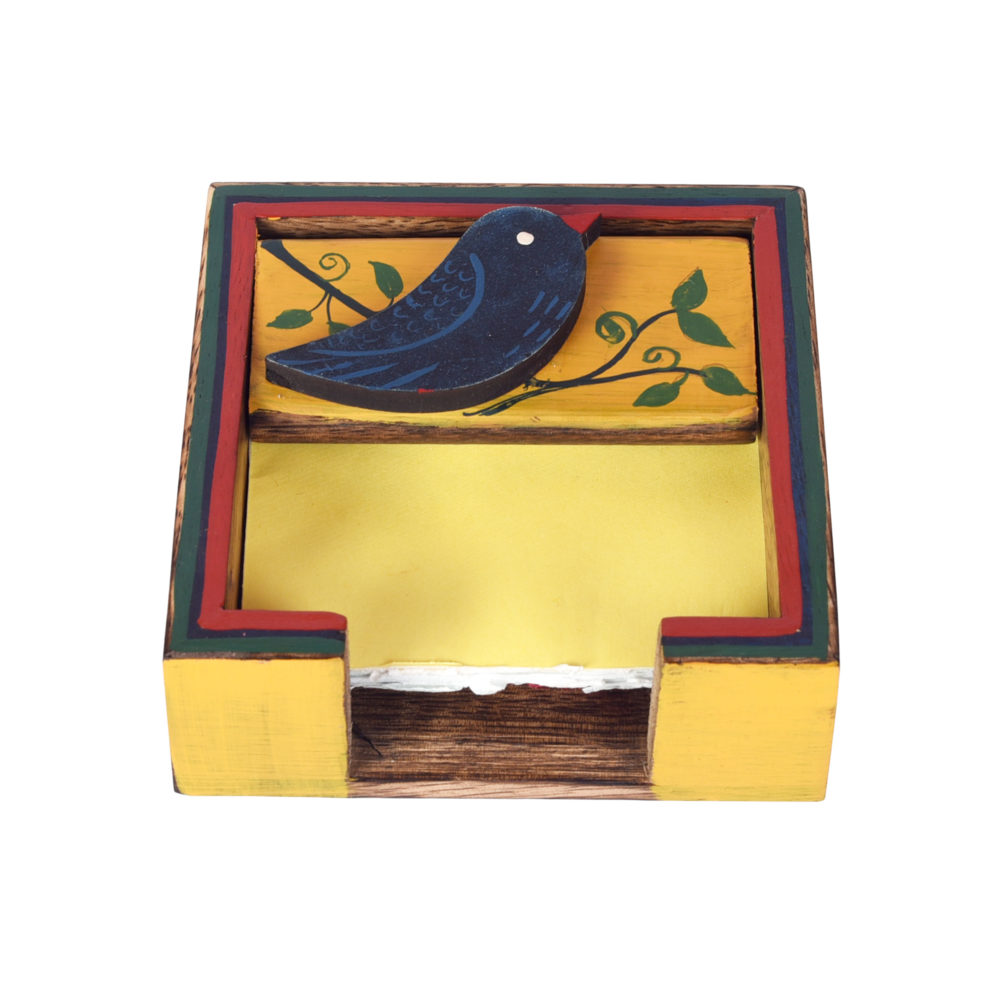 Moorni Love Bird Slip Pads Holder (4.5x4.5x1.5)