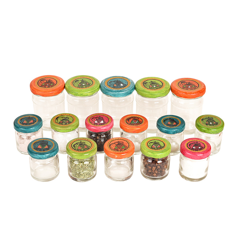 Moorni Spices Organiser For Wall Set Of 16 - (20x2x13 in)