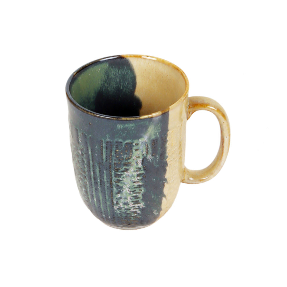 Moorni Beige Shadow Mugs Set of 2