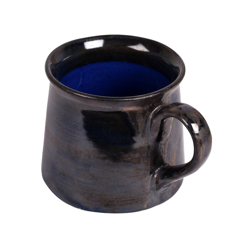 Moorni Cup Ceramic Dark Blue (Set of 6) (4x2.7x2.7)