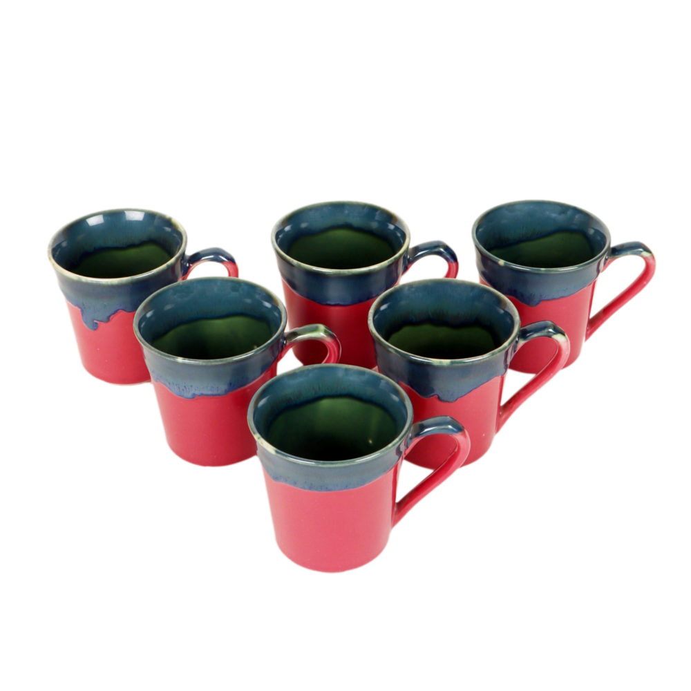 Moorni Cherry Moss Tea Cups Set of 6